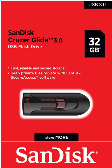 SanDisk Clé USB 32 Go - vitesse 3.0