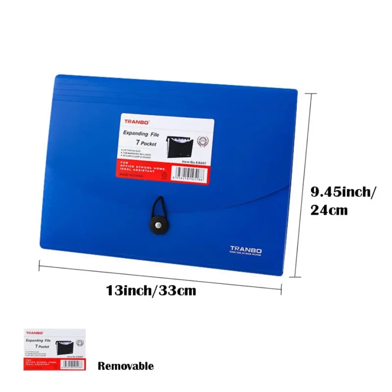 Porte-document A4 - 7 pochettes – Image 3