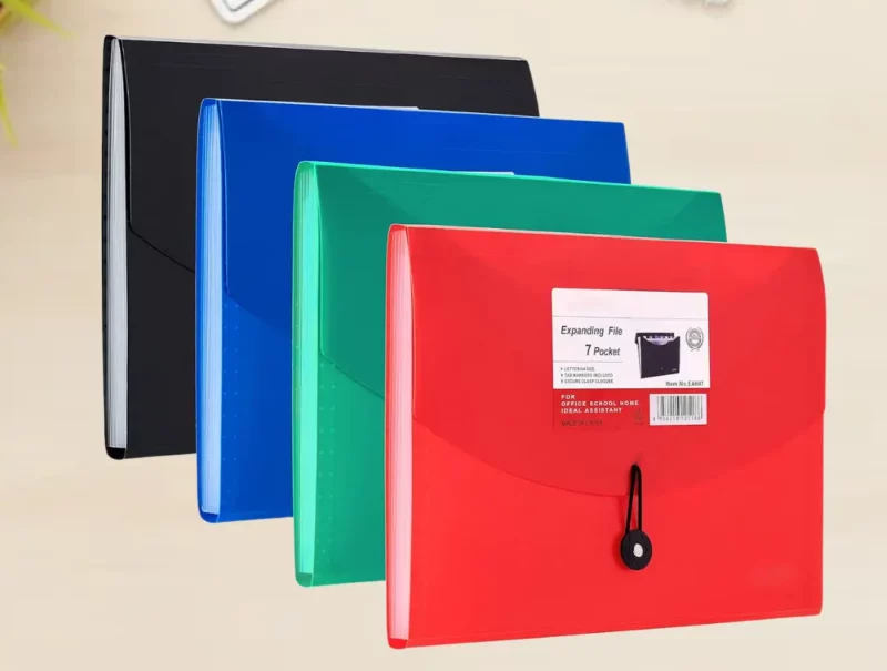 Porte-document A4 - 7 pochettes