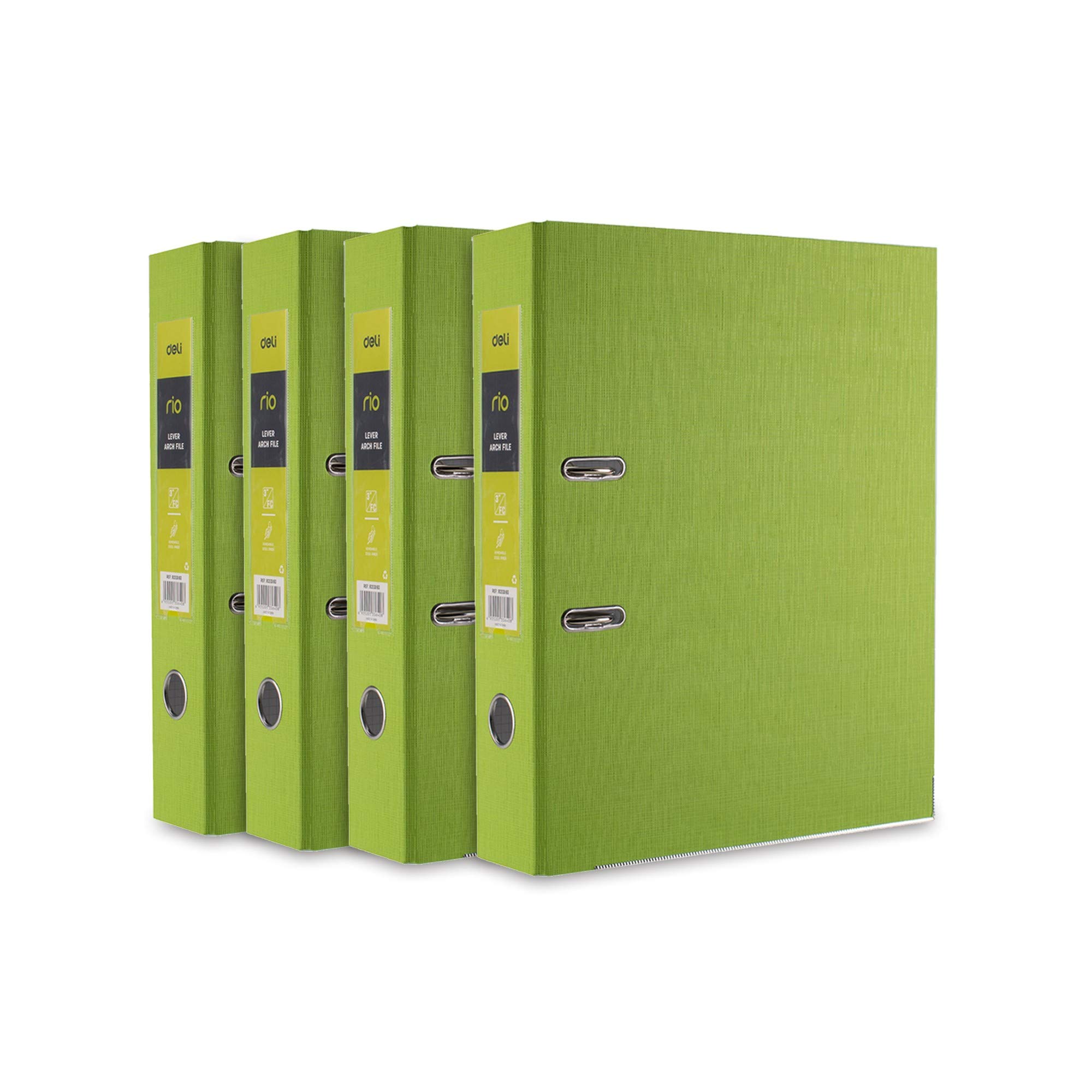 Classeur avec perforateur - Vert – Image 2