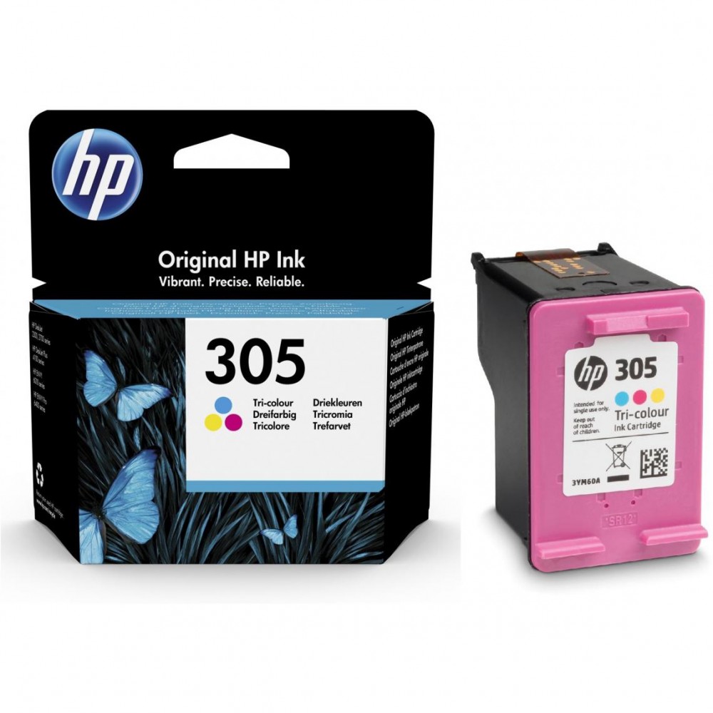 Cartouche d’encre HP 305 couleur originale