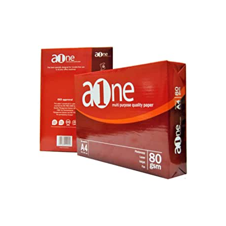 Carton de 5 Ramettes papier A4 blanc 80 g Aone – Image 2