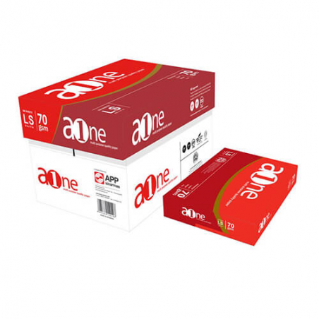Carton de 5 Ramettes papier A4 blanc 80 g Aone