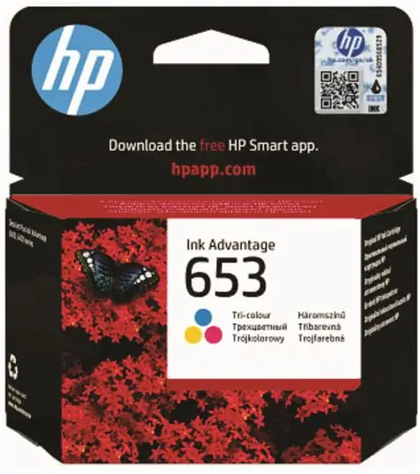 Cartouche HP 653 Couleur d'Originale